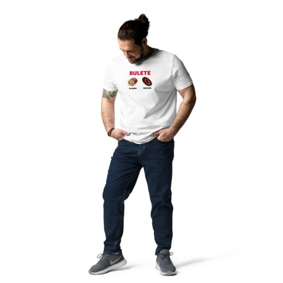 Image of Rulete Balts T-krekls